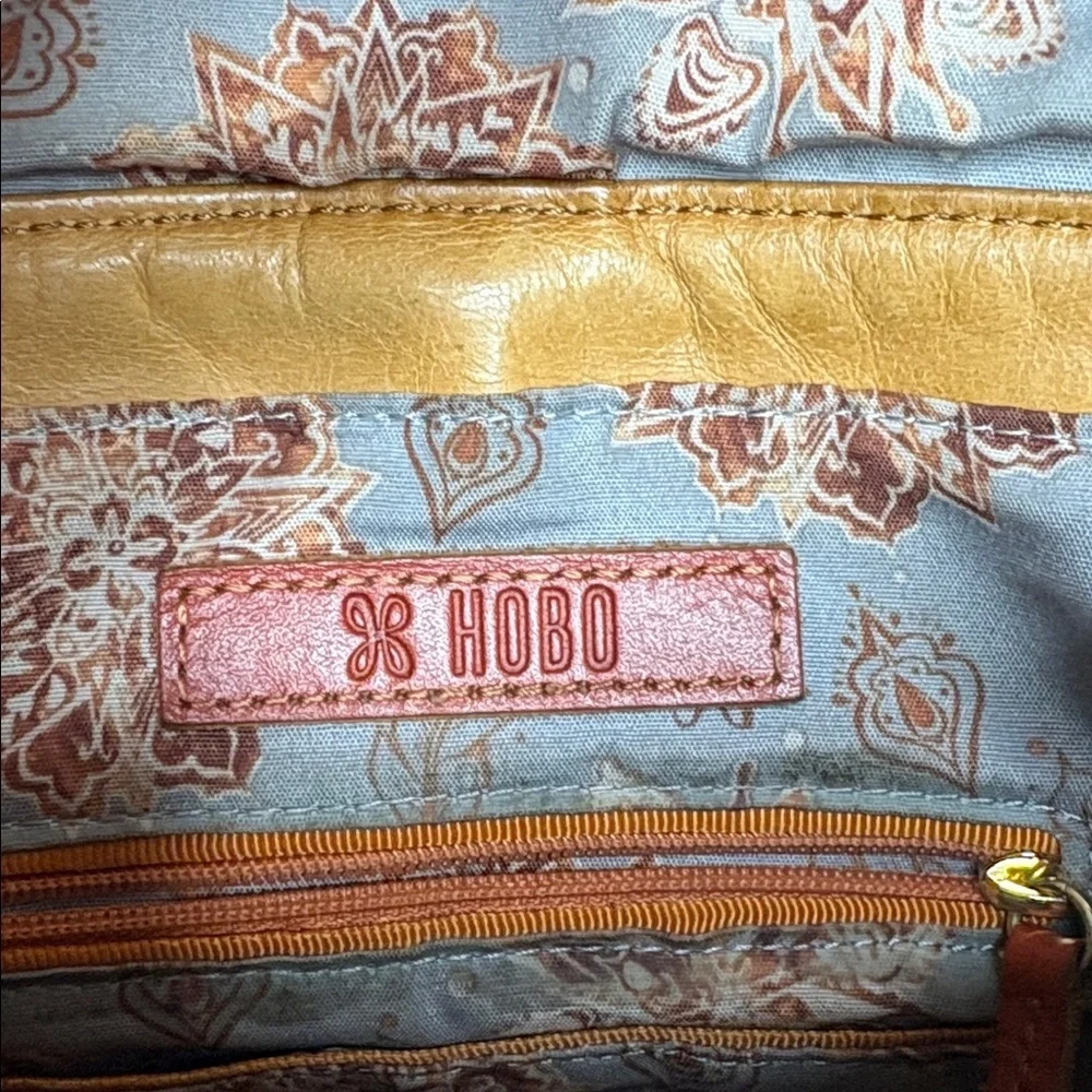 Hobo International Bridge Convertible Yellow Leather Backpack BLEMISH